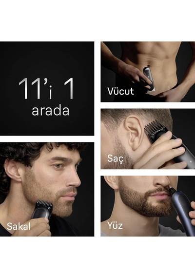 Tr Hepsi Bir Arada Series 7, 11'i 1 Arada Tıraş Kiti, Problade, Autosense, Aıo7540