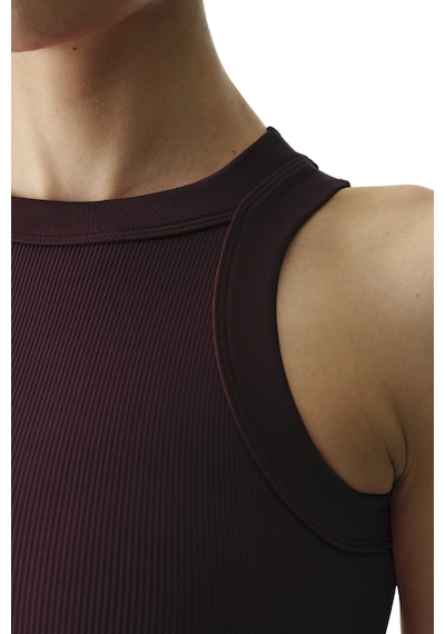 Penti Bordo Seamless Dikişsiz Halter Yaka Askılı Atlet