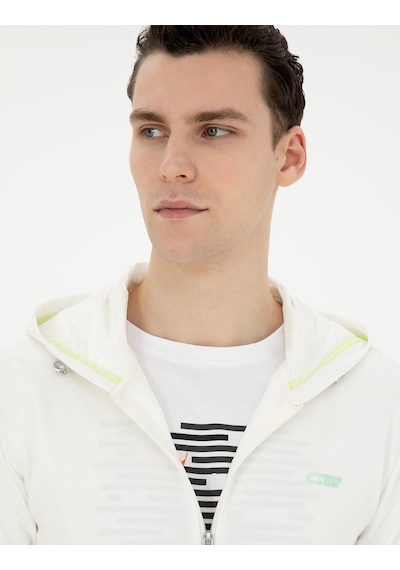 Pierre Cardin Erkek Beyaz Sweatshirt 50285410-vr013 Beyaz