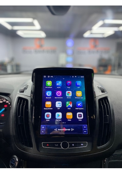 Celali Tuning Ford Kuga Android 12 Carplay Navigasyon Tesla Multimedya - 4gb Ram 64gb Hdd