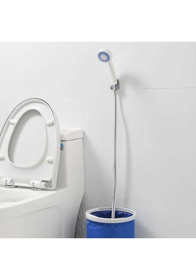 Outdoor Duş Başlık Şarj Edilebilir Duş Pompası