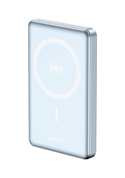 Havit PB5203 10.000 mAh 20 W Manyetik Powerbank Mavi