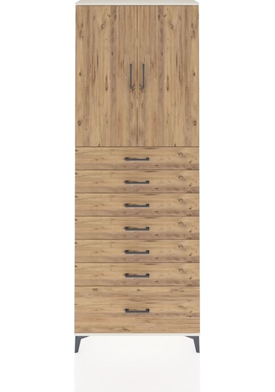 Arges Dolap 3 Raflı 7 Çekmeceli 2 Kapaklı 88x30x243 Aytaşı-çam Atlas Çam Arges Dolap 3 Raflı 7 Çekmeceli 2 Kapaklı 88x30x243 Aytaşı-çam Atlas Çam