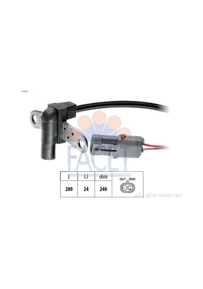 Renault Twingo 1 Krank Sensoru 1.2 1997-2002 Facet 90023