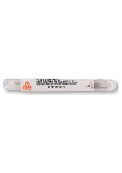 MTE M5 Düz Makine Kılavuzu İnce Şaftlı HSSE DIN 376/C