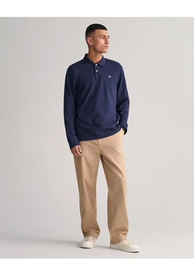 Gant Erkek Lacivert Regular Fit Logolu Polo-lacivert Lacivert