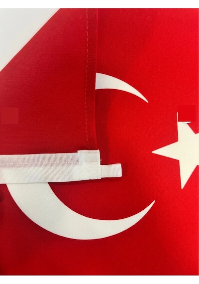 40x60 Cm Türk Bayrağı Alpaka Kumaş, Canlı Renk, Dış Mekana Dayanıklı Bayrak 1 Adet Tek Ebat