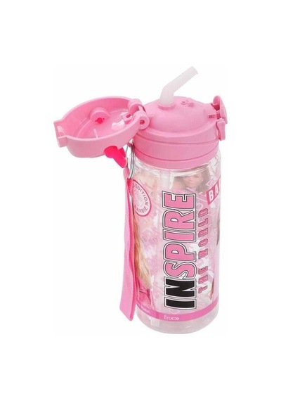 Matara Barbie Plastik 500 Ml Inspire Pipetli Barbie Suluk Karışık