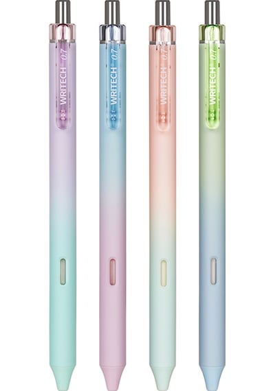 Wrıtech W-5172 Ombre 0,7mm Versatil Kalem - 72'li Dısplay 001 Siyah