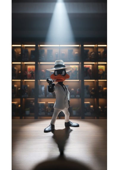 Looney Tunes Mafia Serisi 3 Lü Figür Seti - Bugs Bunny, Elmer Fudd, Daffy Duck Özel Koleksiyon