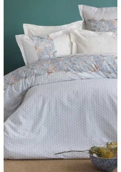 Apricitas Home Grace Blue Çift Kişilik Nevresim Takımı