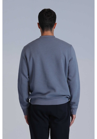 Lufian Erkek Loved Sweatshirt 112030137 Koyu Mavi Koyu Mavi