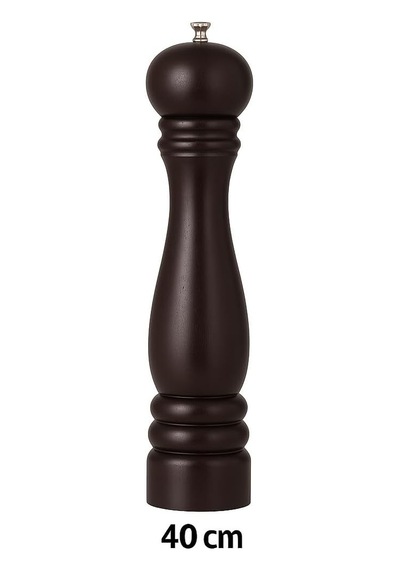 Viyana 40 Cm Ahşap Tuz Değirmeni Seramik Öğütücü Mekanizma Çok Renkli