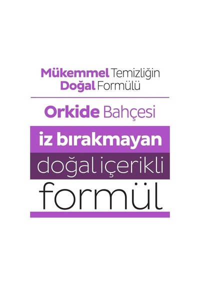 Sleepy Orkide Bahçesi Yüzey Temizlik Havlusu X 6 100' Lü Tekli