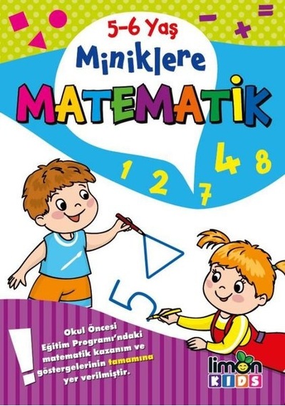 5-6 Yaş Miniklere Matematik- Limonkids