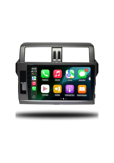 Carplayer Toyota Prado 2011-2016 Uyumlu Android Multimedya 6gb Ram 128gb Hafıza