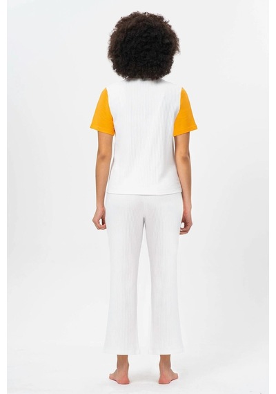United Colors Of Benetton Kadın Pijama Üstü 71461 Beyaz