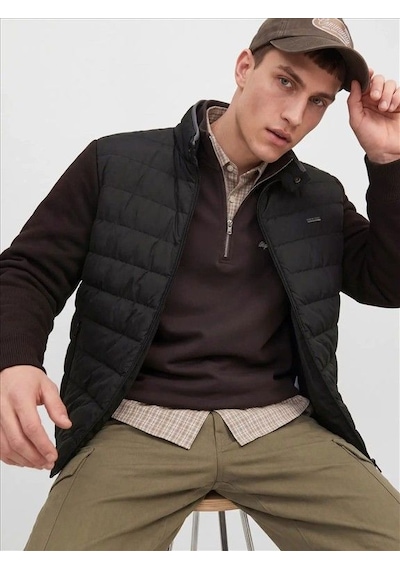 Jack & Jones Jack&jones Jprblugarry Hybrid Erkek Ceket 12303513 Siyah