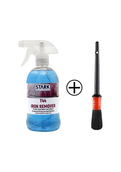 Stark T44 Ph Nötr Güçlü Demir Tozu Sökücü 500ml + Detay Fırçası 2 Li Set