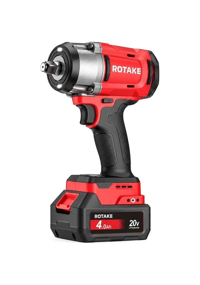 Rotake T2 1/2 Akülü Darbeli Somun Sıkma Ve Sökme Makinesi 20v 4.0ah 1180 Nm