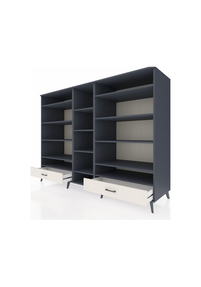 Kronos Dolap 14 Raflı 2 Çekmeceli 220x59x163 Antrasit-antrasit/a Antrasit-antrasit/aytaşı Kronos Dolap 14 Raflı 2 Çekmeceli 220x59x163 Antrasit-antrasit/a Antrasit-antrasit/aytaşı