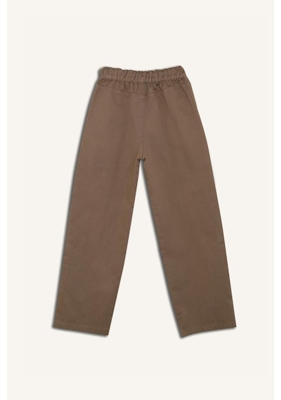 DeFacto Erkek Çocuk Loose Fit Beli Lastikli Twill Pantolon D9850A825SPBG80