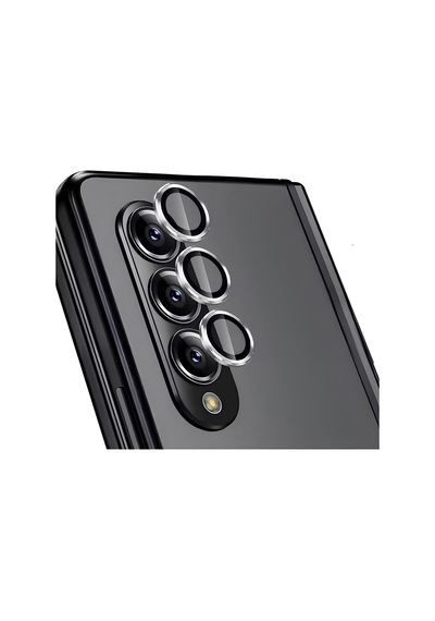 Samsung Galaxy Uyumlu Z Fold 6 Metal Çerçeveli Kamera Koruma Lensi