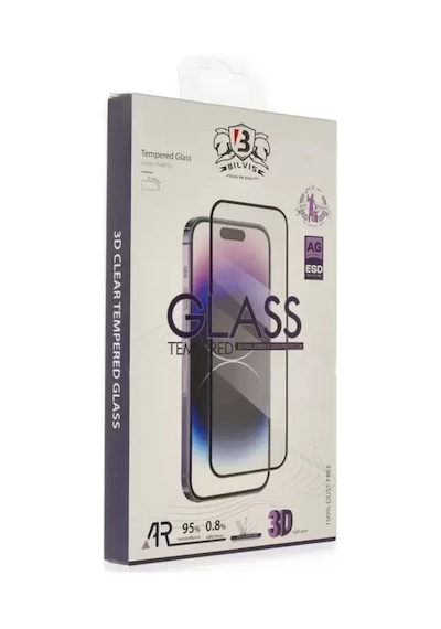 Newface Apple iPhone Uyumlu 16 Bilvis 3d Cam Ekran Koruyucu Arka Kapak