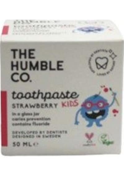 Humble Brush Çocuk Diş Macunu Kavanoz 50ml Çilek