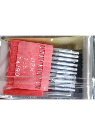 Dpx5 18 Numara Sanayi Tipi Kalın Dip Dikiş Makine İğnesi 100.A...