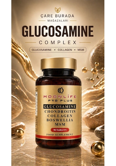 Moonlife Pro Plus Glukozamin Kondroitin Sülfat Kapsül 90 Tablet