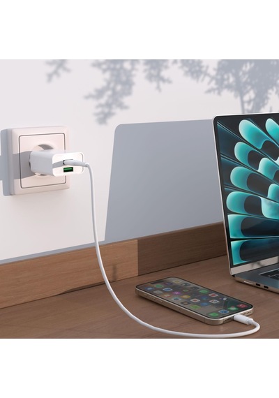 Polosmart Pbs120 2 Usb Çıkışlı Duvar Şarjı Beyaz