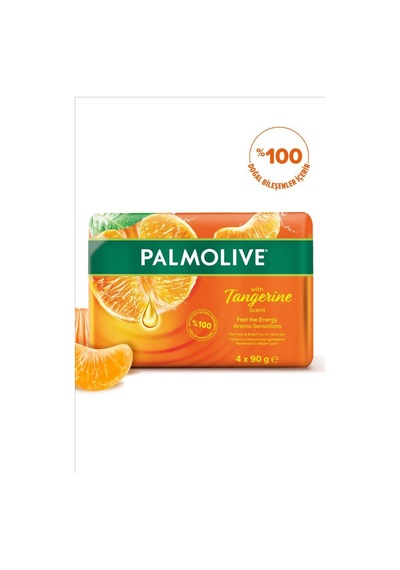 Palmolive Mandalina Kokulu Duş Jeli 500 Ml, 4x90 Gr Sabun, 500 Ml Sıvı Sabun