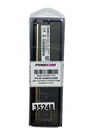 Prımecom Pcr-d48g32m 8gb Ddr4 3200mhz Pc Bellek