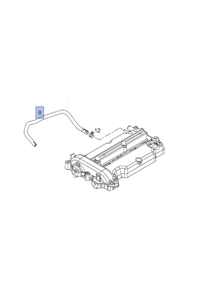Opel Astra H Z14xep Motor Havalandırma Hortumu İbraş Marka