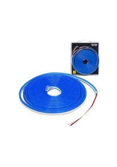 12 Volt 5 Metre Neon Led Şerit MAVİ