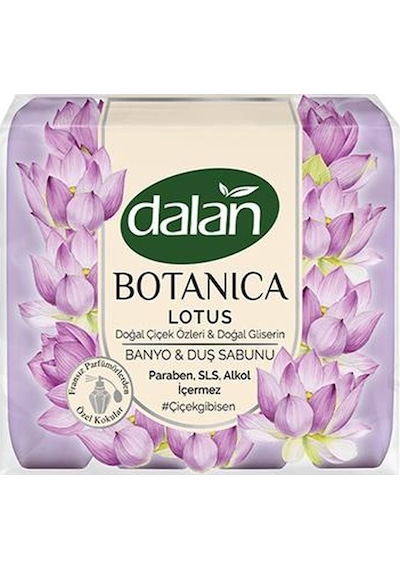 Dalan Botanica Lotus Banyo ve Duş Sabunu 4 x 150 G