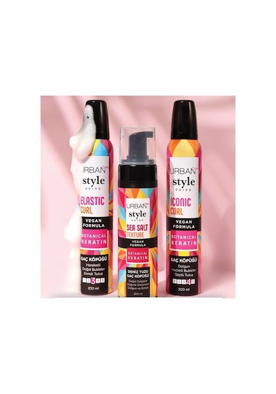 Urban Care Style Elastıc Curl Köpük 3 200 Ml.