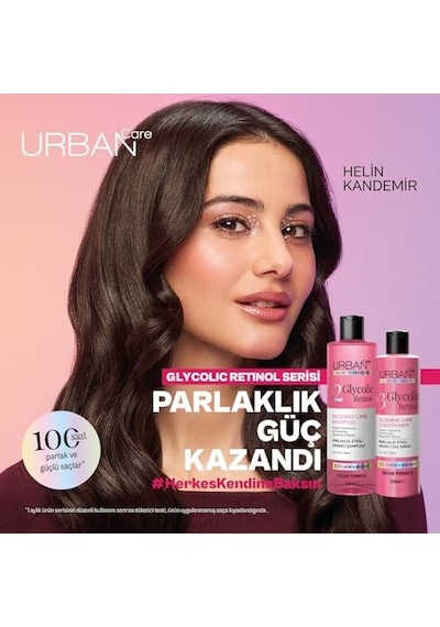Retinol Parlaklık Etkili Onarıcı Saç Bakım Şampuanı-350ml-gloss