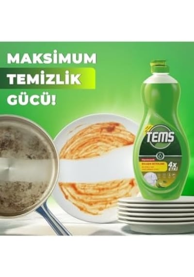 Tems Elde Yıkama Bulaşık Deterjanı 500 Ml