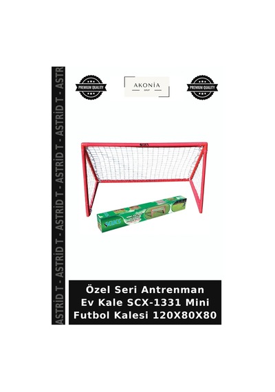 Özel Seri Antrenman Ev Kale Scx-1331 Mini Futbol Kalesi 120x80x80 Çok Renkli