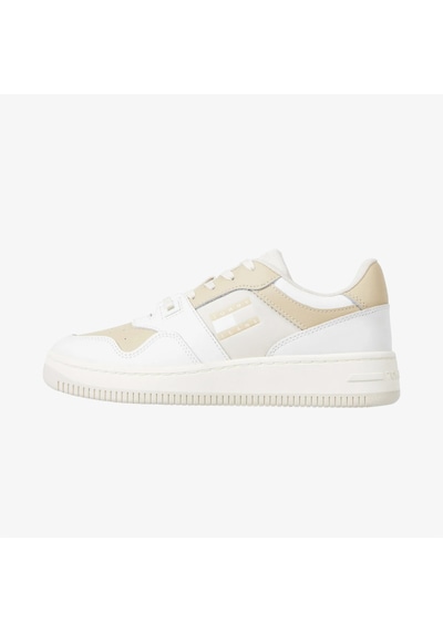 Tommy Hilfiger Tommy Jeans Retro Basket Tonal Kadın Bej Sneaker Düz En0en02606 Bej Tommy Hilfiger Tommy Jeans Retro Basket Tonal Kadın Bej Sneaker Düz En0en02606 Bej