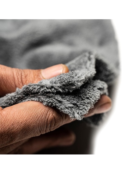 - Pasta Cila Wax Parlatma Havlusu, Mikrofiber Peluş Oto Araba Temizlik Cilalama Bezi, Kenarsız
