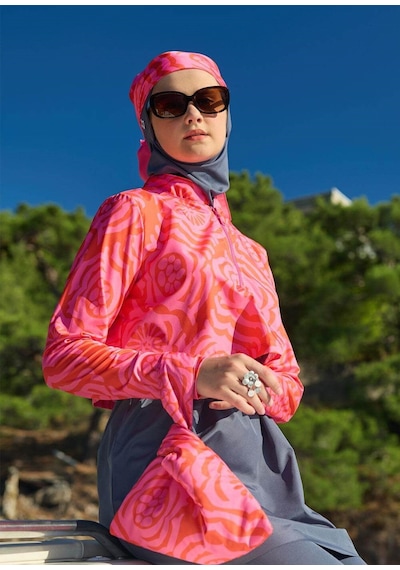 Mayovera Tesettür Mayo - Dinamik Pembe Pembe