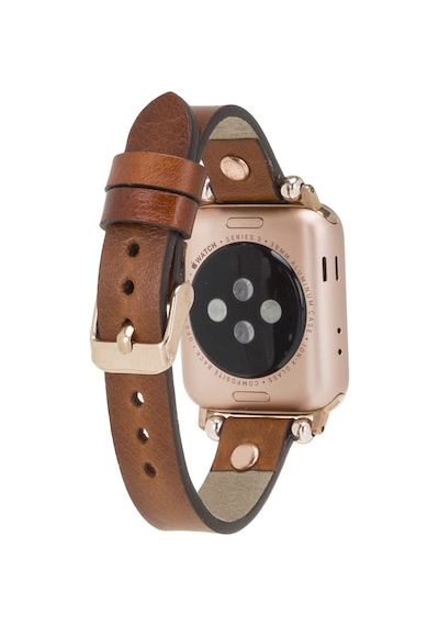 Apple Watch Uyumlu Deri Kordon 42-44-45mm Rg Rst2ef