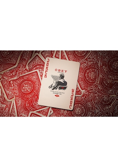 Theory11 Obey Red Edition Premium Oyun Kağıdı Limited Edition Koleksiyonluk İskambil Kartları