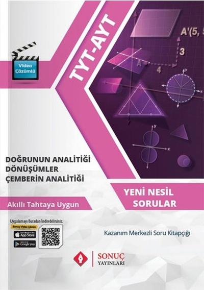 Doğrunun ve Çemberin Analitiği Dönüşümler Sonuç Yayınları N11.26370
