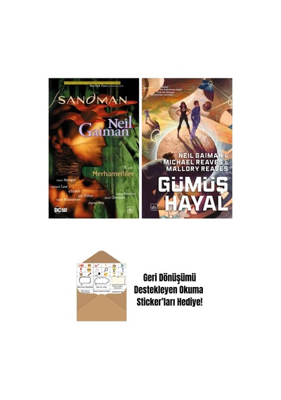 Sandman 9 Merhametliler + Gümüş Hayal Ara Dünya 2 Ciltli