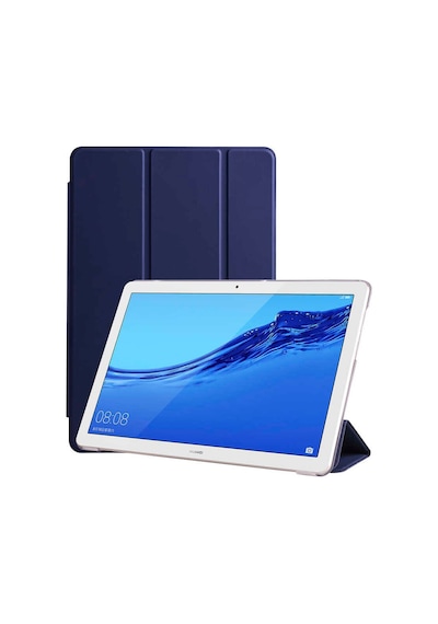 Huawei Uyumlu MediaPad T3 10 Kılıf PU Deri Smart Standlı Case