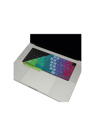 Macbook Uyumlu M1-m2-m3 Air Pro Klavye Koruyucu Uk-eu İngilizce Touchıd'li A2681 A3113 A2941 A3114 A2442 A2779 A2992 A2918 A